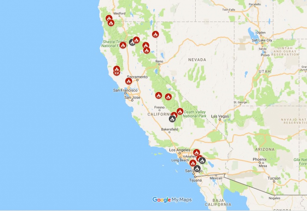California Map Fire | Fysiotherapieamstelstreek - California Oregon Fire Map