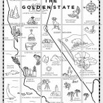 California Map Mural | End Of Year Projects | California Map, Art   California Missions Map For Kids
