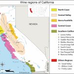 California Map Of Vineyards Wine Regions   California Wine Tours Map