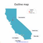 California Map Powerpoint Templates   Free Powerpoint Templates   Santa Ana California Map