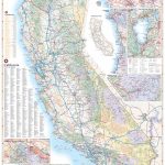 California Road Map — Benchmark Maps   Detailed Road Map Of Northern California