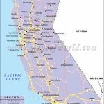 California Road Map, California Highway Map   California County Map With Roads
