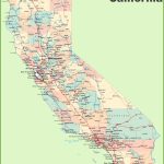 California Road Map   Detailed Map Of California Usa