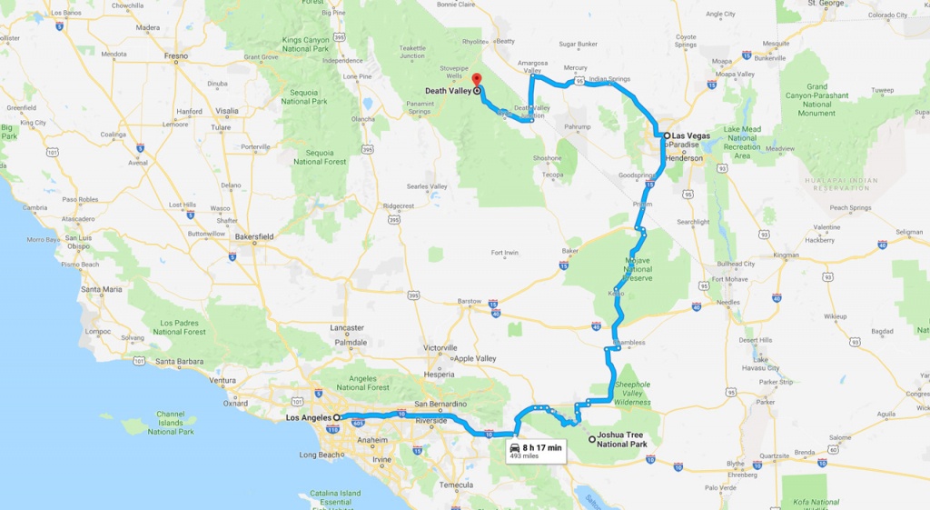 California Road Trip - The Perfect Two Week Itinerary | The Planet D - Best California Road Trip Map