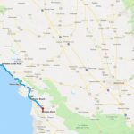 California Road Trip   The Perfect Two Week Itinerary | The Planet D   California Road Trip Trip Planner Map