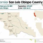 California   San Luis Obispo County Map Stock Vector   Illustration   San Luis Obispo California Map