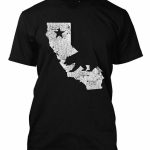California State Map Men's T Shirt Tee T Shirts Tees T Shirt From   California Map Shirt