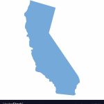 California State Map Royalty Free Vector Image Regarding California   Free State Map California