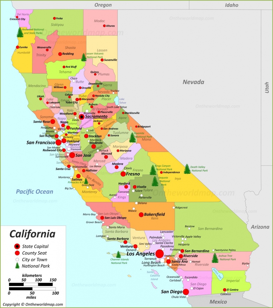 California State Maps | Usa | Maps Of California (Ca) - Printable Map Of California Cities