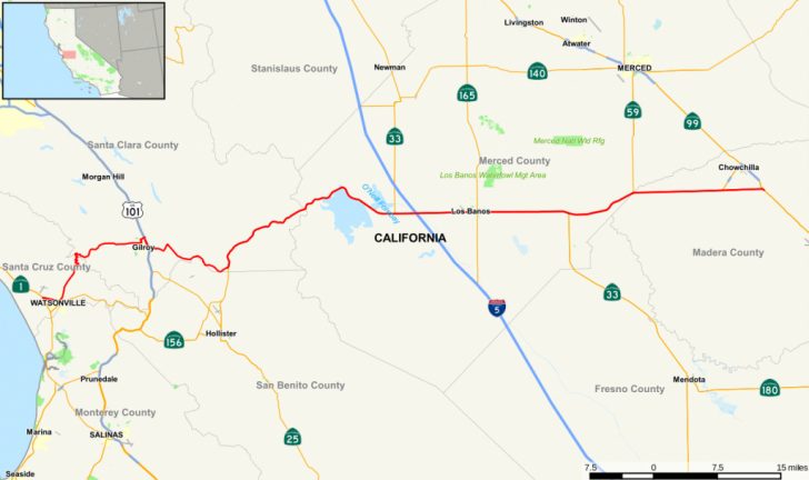 Where Is Hollister California At On A Map