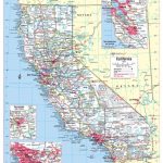 California State Wall Map Large Print Poster   24"x30"   Large Wall Map Of California