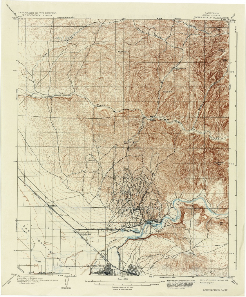 California Topographic Maps - Perry-Castañeda Map Collection - Ut - Usgs Maps California