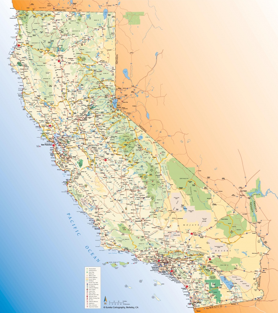 California Tourist Map - California Tourist Map