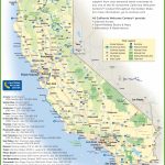 California Travel Map   California Rest Stops Map
