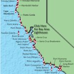 Californian Lighthouses | California Road Trip | California   Central California Beaches Map