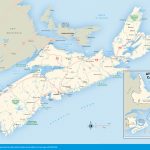 Canada Nova Scotia Map And Travel Information | Download Free Canada   Printable Map Of Nova Scotia