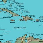 Caribbean Sea Map, Caribbean Country Map, Caribbean Map With Country   Printable Map Of The Caribbean