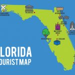 Cartoon Map Of Florida State   Download Free Vector Art, Stock   Florida Cartoon Map