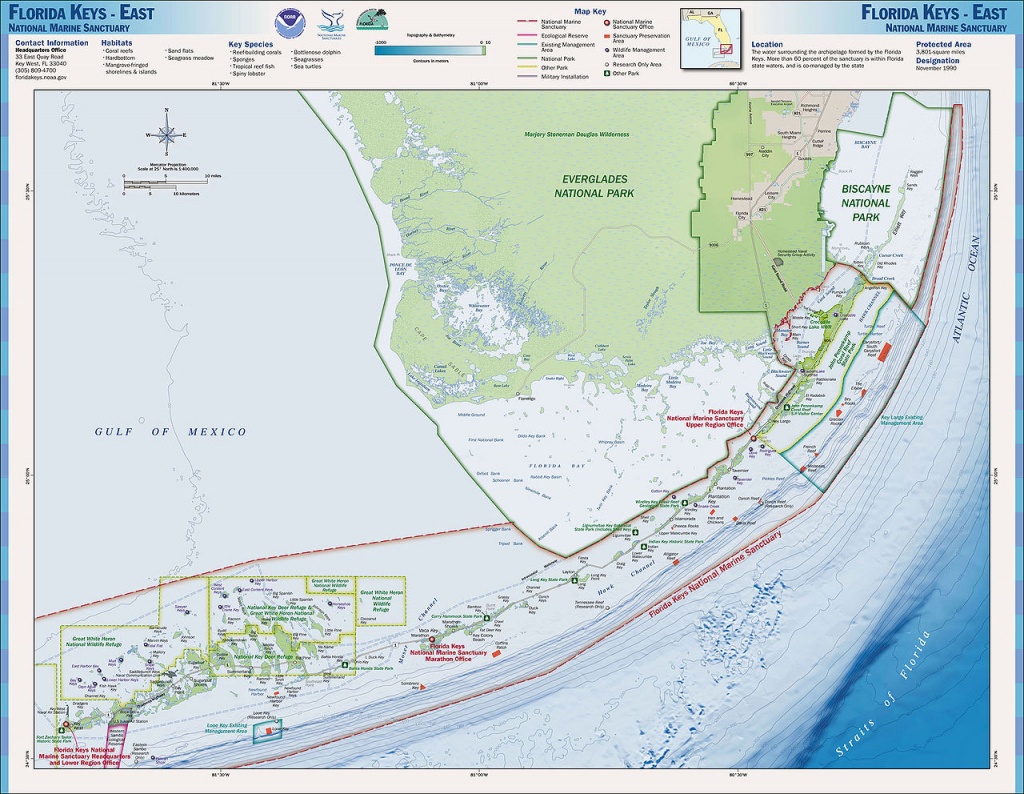 Charts And Maps Florida Keys - Florida Go Fishing - Florida Fishing Map