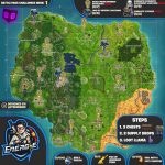 Cheat Sheet Map For Fortnite Battle Royale Season 6, Week 1   Printable Fortnite Map