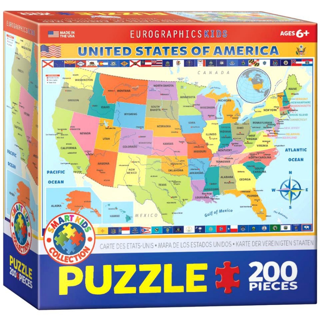 Childrens Map Of The United States Buy Kids Maps Printable Preschool - Printable Children&amp;amp;#039;s Map Of The United States