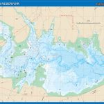 Choke Canyon Reservoir Fishing Map   Texas Fishing Maps