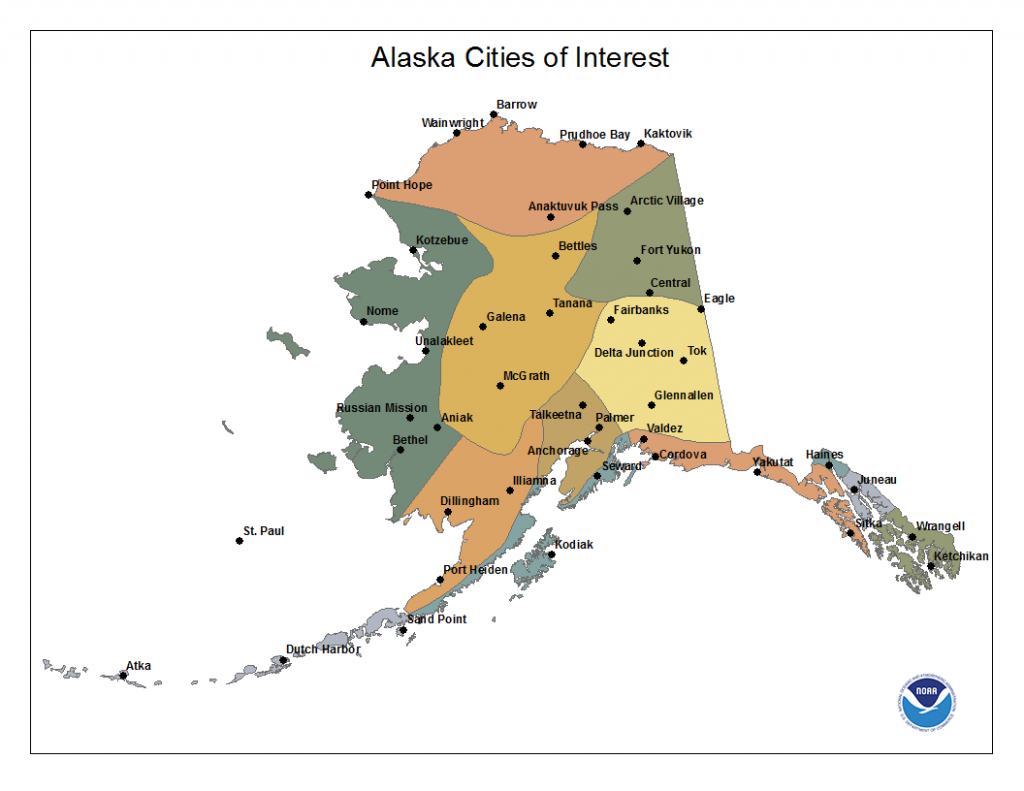 City Map Of Alaska And Travel Information | Download Free City Map - Printable Map Of Alaska With Cities And Towns