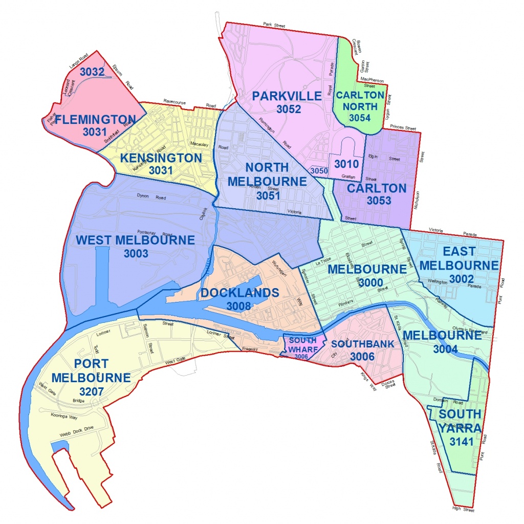 City Maps - City Of Melbourne - Melbourne Tourist Map Printable
