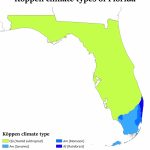Climate Of Florida   Wikipedia   Florida Weather Map Temperature