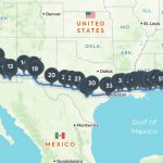 Coast To Coast Road Trip: The Best Of Everything Along I 10   California To Florida Road Trip Map