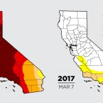 Color Me Dry: Drought Maps Blend Art And Science    But No Politics   California Drought Map 2017