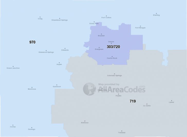 Colorado Springs Zip Code Map Printable