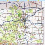 Colorado Road Map Printable | Secretmuseum   Printable Map Of Colorado
