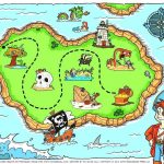 Coloring Page ~ Coloring Page Design Astonishing Printable Pirate   Printable Kids Pirate Treasure Map