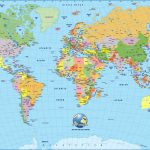 Cool World Map Pdf 2 | Maps | World Map Wallpaper, Detailed World   8X10 Printable World Map