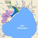 Corps Announces Public Meetings For Lake Okeechobee Watershed Study   Lake Okeechobee Florida Map