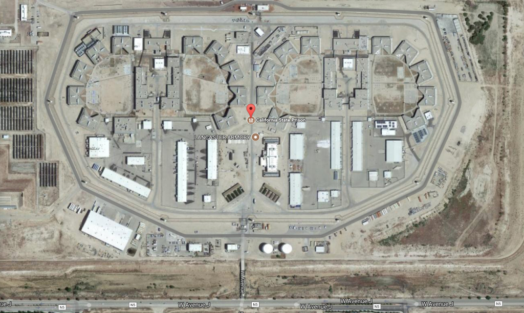 Correctional Officer Endures Face Stomping In Lancaster Prison - California State Prisons Map