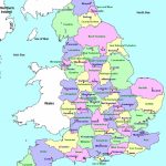 Counties And County Towns | Geo   Maps   England In 2019 | England   Printable Map Of Britain