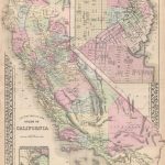 County Map Of The State Of California.: Geographicus Rare Antique Maps   California Maps For Sale