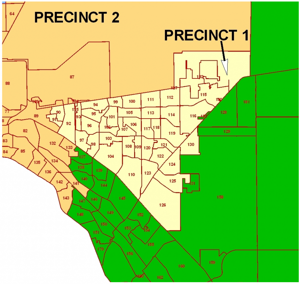 County Of El Paso Texas - Commissioner Precinct 1 - El Paso County Map Texas