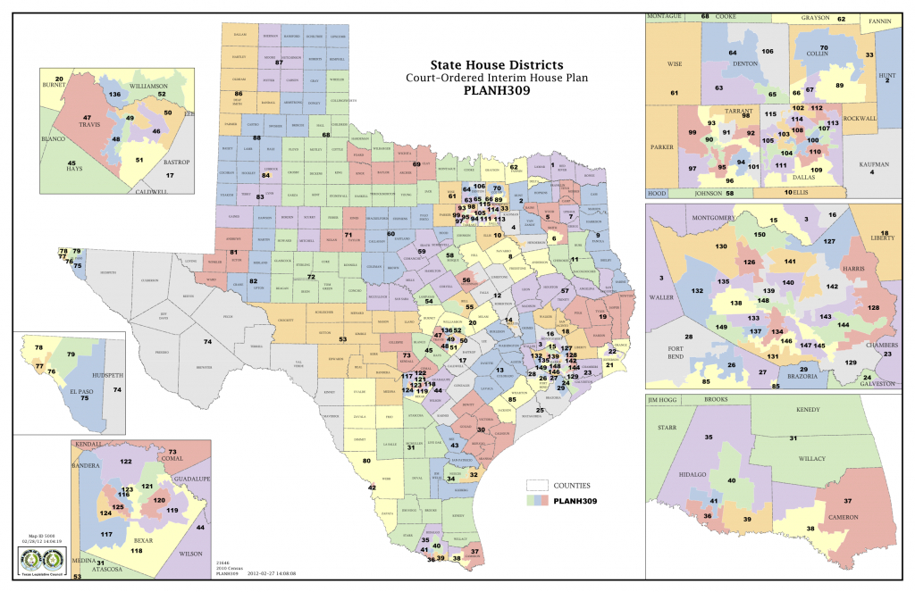 Court Delivers Election Maps For Texas House, Congress | The Texas - Texas State District Map