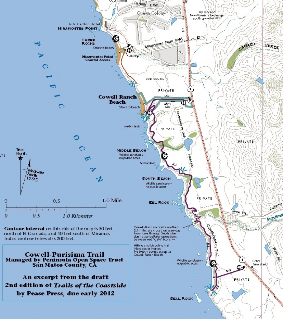 Cowell Purisima Web Photo Gallery Where Is Half Moon Bay California Half Moon Bay California Map 