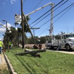 Crews Descending On The Panama City Area To Begin Restoring Power   Florida Public Utilities Power Outage Map