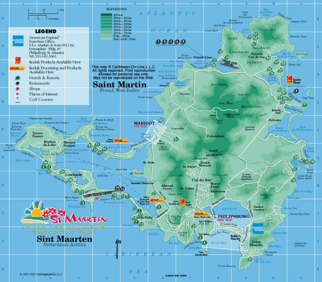 Cruise+Ship+Port+St+Maarten+Location |  -Line&amp;#039;s Numbered Lists Of - Printable Road Map Of St Maarten