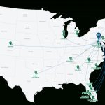 Current Nonstop Destinations From Hia | Harrisburg International Airport   Florida Airports Map