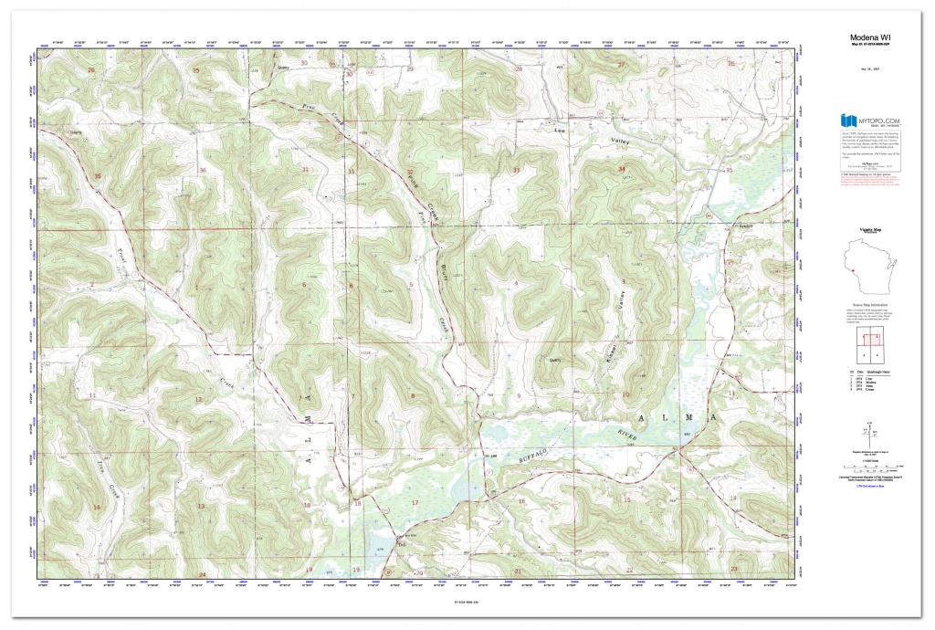 Custom Printed Topo Maps - Custom Printed Aerial Photos - Printable Aerial Maps