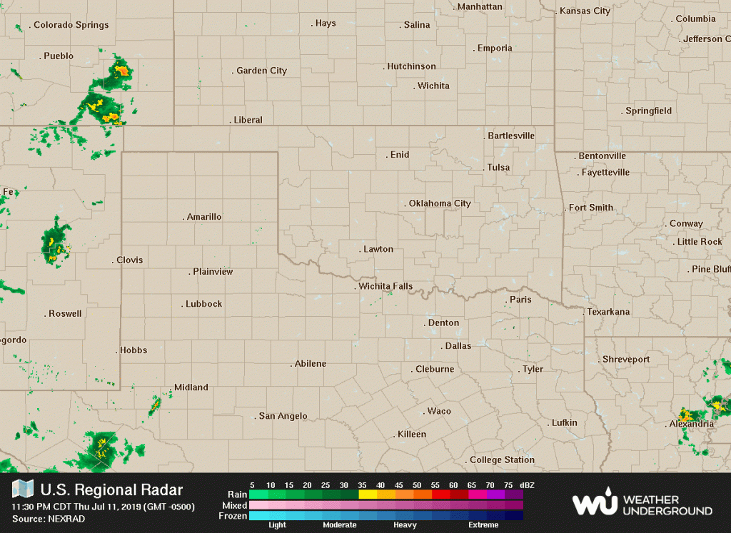 Dallas-Fort Worth Radar | Weather Underground - North Texas Radar Map