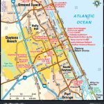 Daytona Beach, Florida Area Map Stock Photo 139162133   Avopix   Map Of Daytona Beach Florida Area