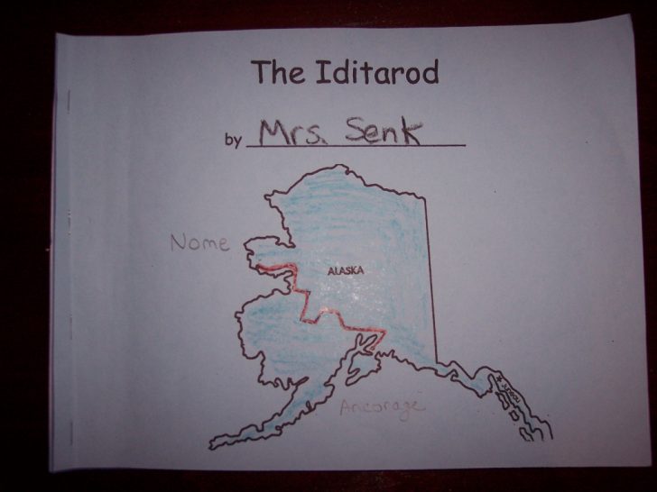 Printable Iditarod Trail Map