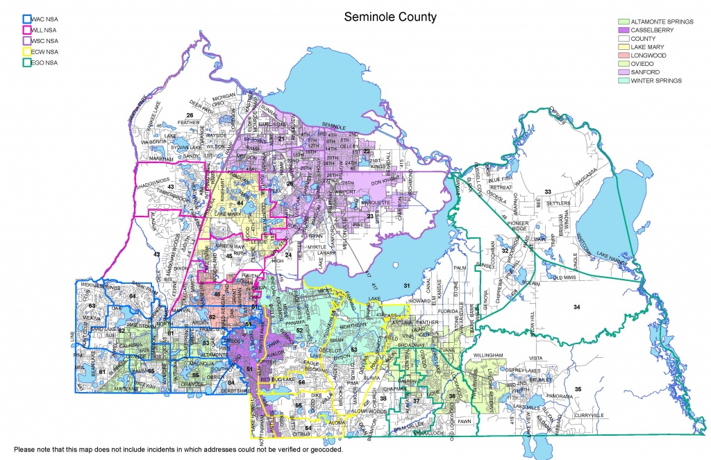 Department - My Neighborhood Policing Division Snp - Sanford Florida Map